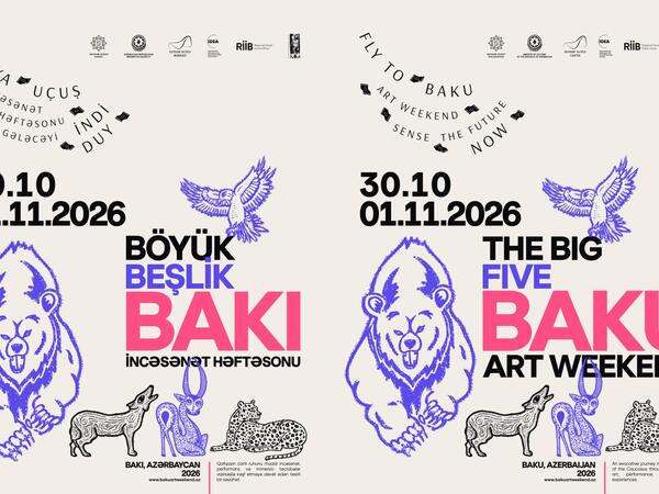 Bakı “Fly to Baku. Art Weekend. Sense the Future NOW” festivalına ev sahibliyi edəcək