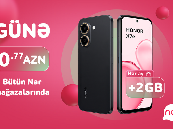 Günə 77 qəpiyə “Nar”dan smartfon!