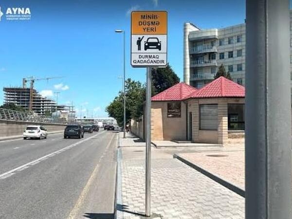 Bakıda bu ünvanlarda minib-düşmə yerləri və taksi duracaqları təşkil olundu