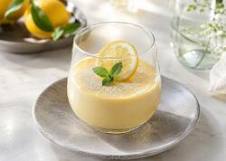 İtalyan üsulu limon budino hazırlanması