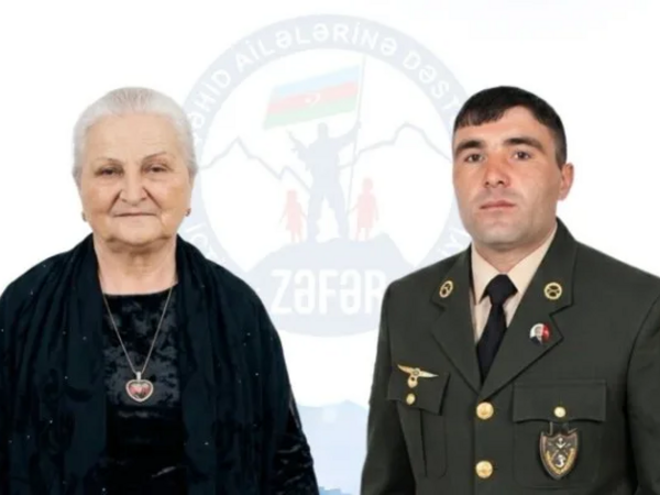 Şəhid anası vəfat edib