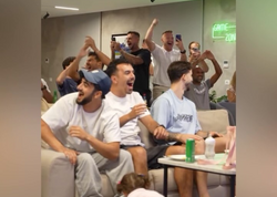 “Sabah” futbolçularının püşkatmada çıxan rəqiblərə reaksiyası - <span class="color_red">(Video)</span>