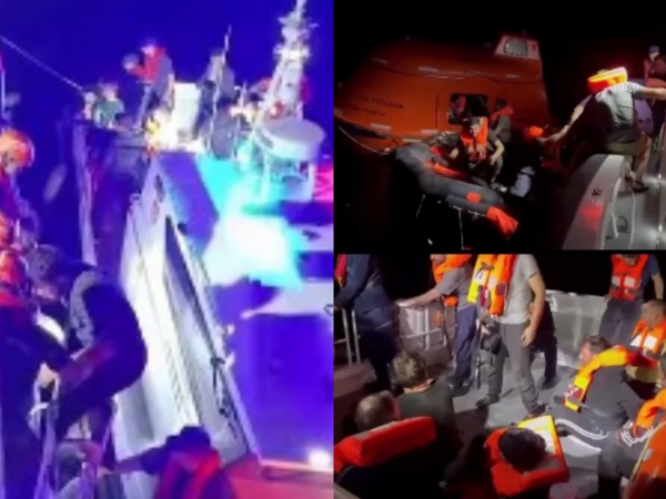 Qara dənizdə batan gəmidən azərbaycanlıların xilasedilmə görüntüləri - <span class="color_red">(Video)</span>