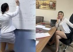 Geyimləri ilə gündəmə gələn Fidan müəllim saxlanıldı