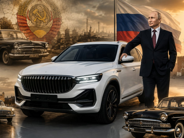 Putin yeni “Volqa”nı ilk dəfə sürdü - <span class="color_red">(Video)</span>