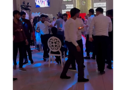 Toyda bəyin dostlarının zarafatı müzakirə yaratdı – <span class="color_red">(Video)</span>