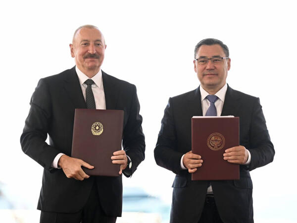 Prezident İlham Əliyev: Azərbaycan-Qırğızıstan münasibətlərinin müttəfiqlik səviyyəsinə çatması məmnunluq doğurur