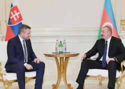 Prezident İlham Əliyev azad edilmiş ərazilərimizin bərpasında Slovakiyanın iştirakını yüksək qiymətləndirib