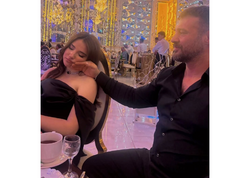 Nahidə Babaşlının nişanlısı ilə romantik rəqsi - <span class="color_red">(Video)</span>