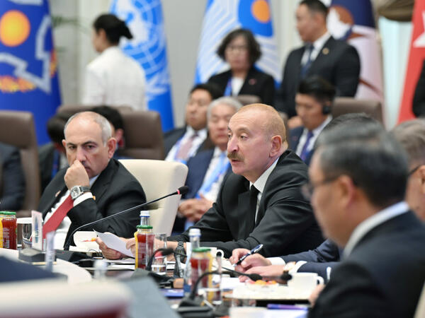 Prezident İlham Əliyev: Çoxillik münaqişə zonası olmuş Cənubi Qafqaz bölgəsi sülh zonasına çevrilməkdədir