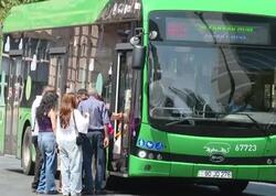 Metro təmirinə görə istifadəyə verilən ekspres avtobuslar sərnişinləri qane edir? - <span class="color_red">(Video)</span>