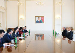 Prezident İlham Əliyev Çin Ali Xalq Prokurorluğunun Baş prokurorunun başçılıq etdiyi nümayəndə heyətini qəbul edib - <span class="color_red">(Foto)</span>