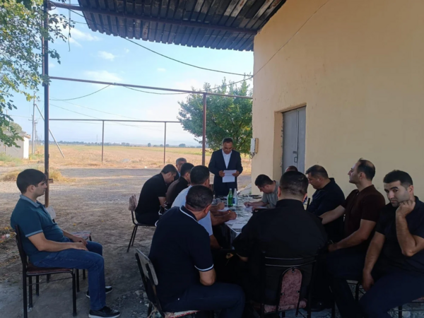 Goranboyda yanğına görə təxliyə olunan sakinlər yaşayış ünvanlarına qaytarılacaq
