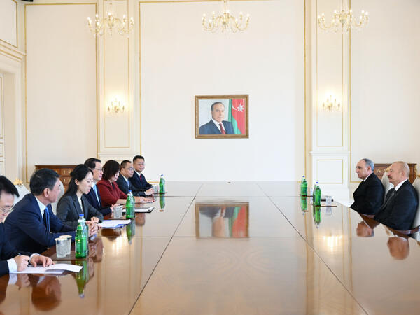 Prezident İlham Əliyev Çin Ali Xalq Prokurorluğunun Baş prokurorunun başçılıq etdiyi nümayəndə heyətini qəbul edib - <span class="color_red">(Foto)</span>