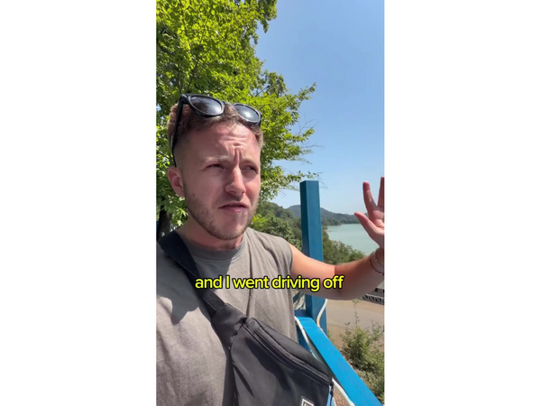Məşhur britaniyalı bloqer Lənkəranda başına gələn hadisədən video paylaşdı