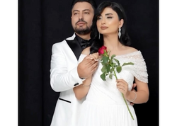 Tanınmış xanəndə müğənni əri ilə duet oxudu - <span class="color_red">(Video)</span>