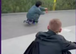 Kankisürənlər yollarda təhlükə yaradır? - <span class="color_red">(Video)</span>