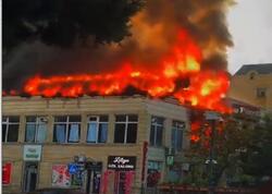 Xırdalanda güclü yanğın olub - <span class="color_red">(Video)</span>