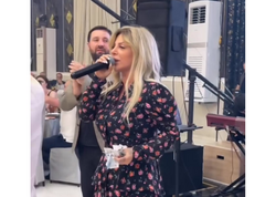 Əminə Şirini Gürcüstan toyunda "pul yağışı"na tutdular - <span class="color_red">(Video)</span>