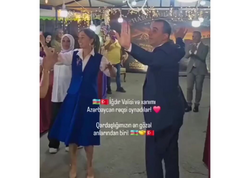 Iğdır valisi və xanımı “Qarabağ” mahnısına belə rəqs etdilər – <span class="color_red">(Video)</span>