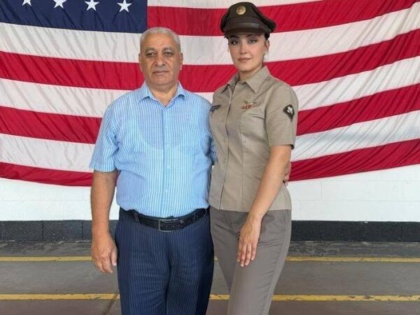 Azərbaycanlı jurnalistin qızı Amerika ordusunda xidmət edir