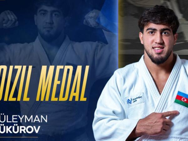 Süleyman Şükürov Avropa çempionu oldu