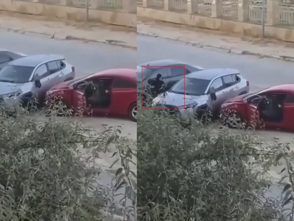 Bakıda qadın maşına hücum çəkdi - <span class="color_red">Anbaan Video</span>