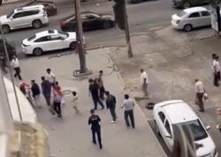 Xırdalanda binanın eyvanından şüşə qopdu, qadının başına düşdü - <span class="color_red">(Video)</span>
