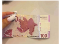 Vəfaya toyda saxta 100 manat verdilər - <span class="color_red">(Video)</span>