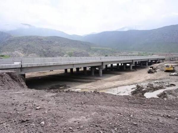 Ağbənd–Kəlalə avtomobil körpüsünün tikintisi yekunlaşıb
