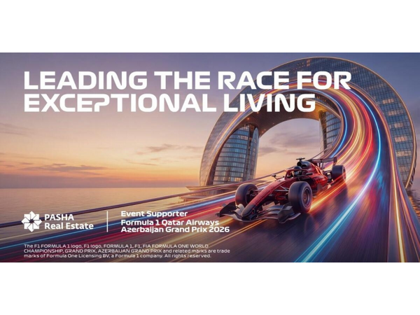 PAŞA Real Estate - FORMULA 1 QATAR AIRWAYS AZERBAIJAN GRAND PRIX 2026-nın tərəfdaşı oldu - <span class="color_red">(Video)</span>
