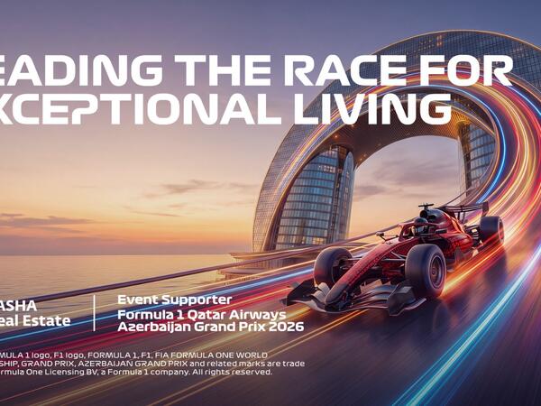 PAŞA Real Estate - FORMULA 1 QATAR AIRWAYS AZERBAIJAN GRAND PRIX 2026-nın tərəfdaşı oldu - <span class="color_red">(Video)</span>