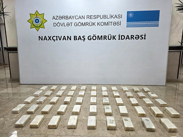 Naxçıvanda 45 kiloqramdan çox metamfetamin ələ keçirildi