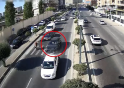Bakıda sürücünün diqqətsizliyi az qala faciəyə səbəb olurdu - <span class="color_red">(Video)</span>