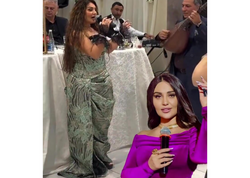 Şəbnəm Tovuzlu geyim ilə müzakirə yaratdı - <span class="color_red">(Video)</span>