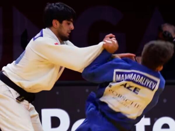 Cüdoçumuz Narek Vardanyanı məğlub edərək qızıl medal qazandı - <span class="color_red">(Video)</span>