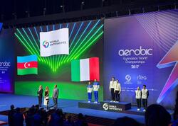 Azərbaycan gimnastları dünya çempionatında gümüş medal qazandılar - <span class="color_red">(Foto)</span>