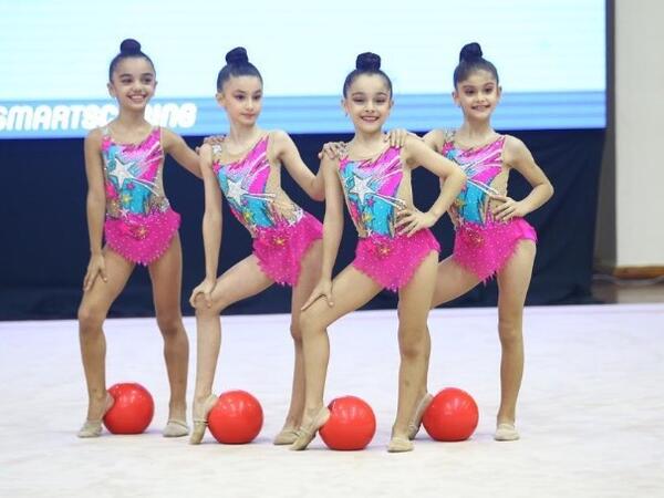 Bədii gimnastların zəriflik şousu başa çatdı - <span class="color_red">(Foto)</span>
