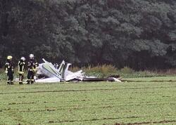 Almaniyada Cessna təyyarəsi tarlaya düşdü