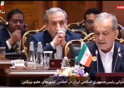 Pezeşkian çıxış edərkən Hindistan rəsmisi qoz-fındıq yedi - <span class="color_red"> (Video)</span>