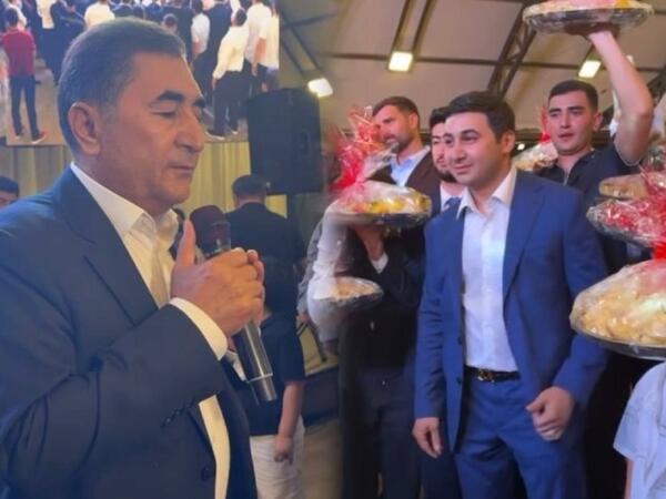 Zabit Nəbizadənin oğlunun toyudur - <span class="color_red">(Video)</span>