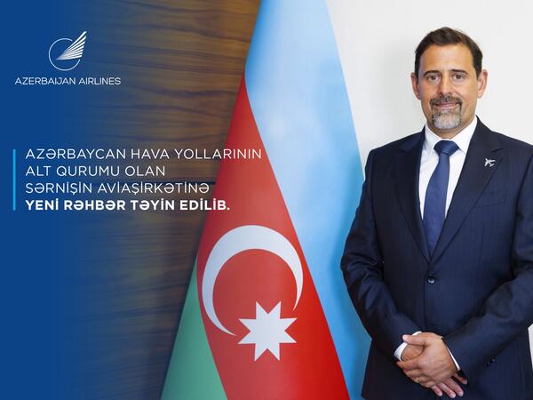 Azərbaycan Hava Yollarının Sərnişin Aviaşirkətinə yeni rəhbər təyin olunub