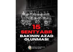 XİN-dən Bakının azad edilməsinin 108-ci ildönümü ilə bağlı paylaşım