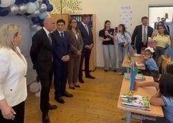 Nazir sinfə girdi, birincilərin reaksiyası diqqət çəkdi - <span class="color_red">(Video)</span>