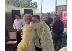 İki ayağını itirən qazimizin nişanından görüntülər - <span class="color_red">(Video)</span>