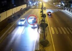 Bakıda avtomobil alovlandı, 4 nəfər son anda canını qurtardı - <span class="color_red">(Video)</span>
