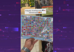 Polşada Azərbaycana qarşı təxribat - <span class="color_red">(Video)</span>
