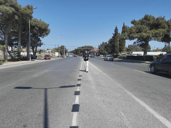 Yolda düz xətt qırıq xəttə çevrilib, üç nəfər saxlanılıb - <span class="color_red">(Video)</span>