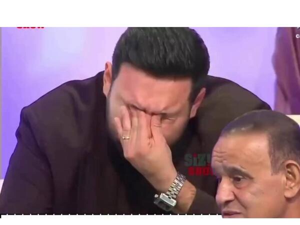 Tacir Şahmalıoğlunun oğlu canlı yayımda ağladı: "Mənə pis təsir edir" - <span class="color_red">(Video)</span>