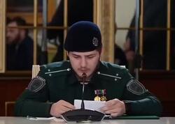 Kadırovun 18 yaşlı oğlu çıxışı ilə gündəm oldu - <span class="color_red">(Video)</span>